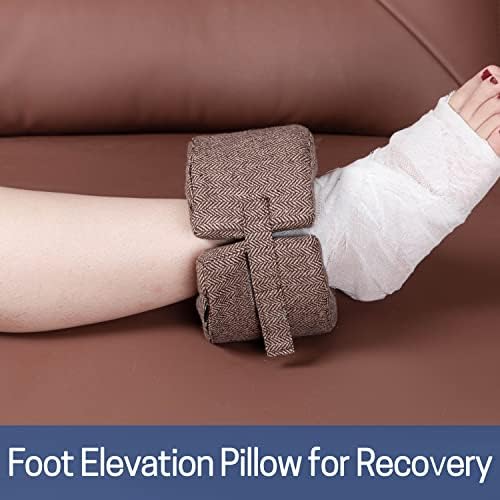 SWISSELITE Foot Elevation Pillow Ankle Heel Protector Wedge Foot Support - Image 4