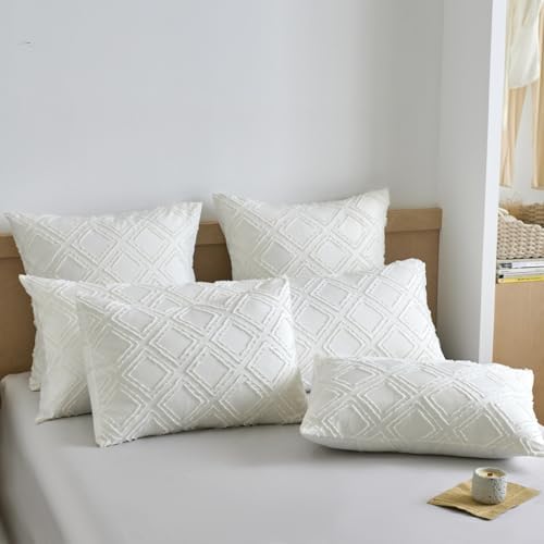 Queen Pillow Shams 2 Pack, Queen Size Pillowcases - Image 5