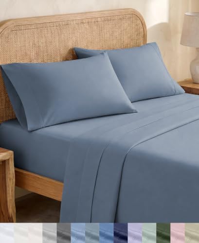 California Design Den 100% Organic Cotton King Sheet Set by CaliforniaDesignDen