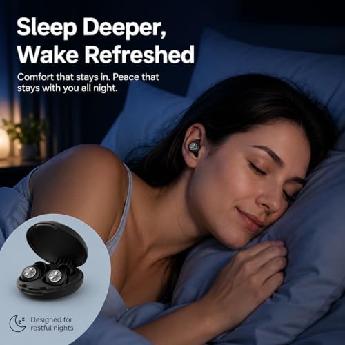 45dB Ear Plugs for Sleeping, Soft Silicone for Side Sleepers, 4 Sizes - Image 2
