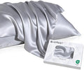 SheRest 100% Lyocell Tencel Pillowcase Cooling Silk-Like Soft Satin Standard by SheRest
