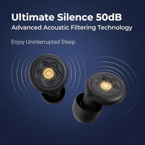 Ear Plugs for Sleeping Noise Cancelling, 50dB Reusable Silicone Earplugs for - Image 2