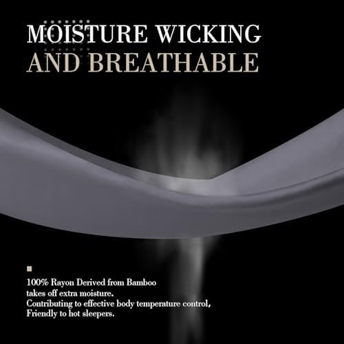 WishSmile Standard Pillow Cases Cooling Pillowcases Set of 2 Breathable Cool - Image 5