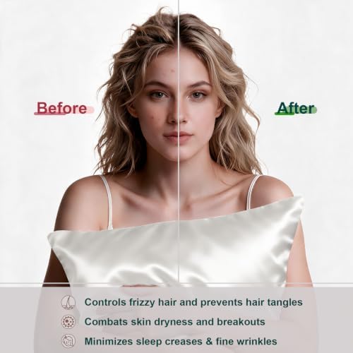 LYSHIN Silk Pillow Cases Standard Size - Image 4
