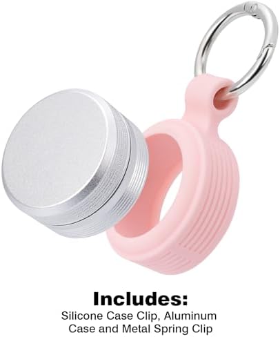 Premium Keychain Case – Small Metal Travel Pill Box, Waterproof Pill Container - Image 2