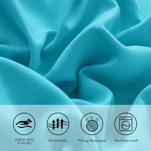 King Pillow Cases, 2 Pack, 20x36 in, Microfiber - Image 5