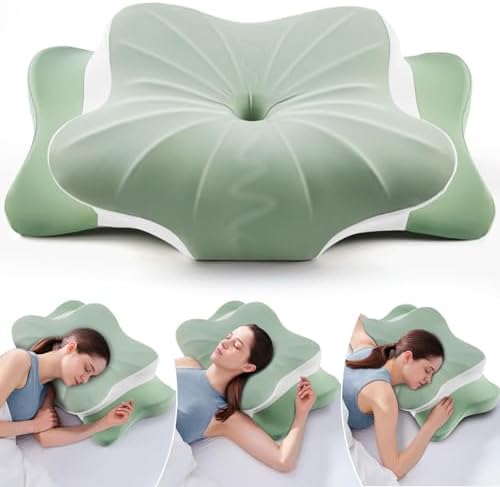 DONAMA Cervical Pillow for Neck and Shoulder Pain Relief, Cooling Contour by DONAMA