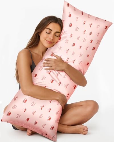 Miss Adola Soft Silk Body Pillow Cover, 20x54 Inch by MissAdola