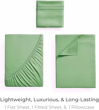 Mellanni Iconic 3-Piece, Ultra Soft Sheet Set - Image 3