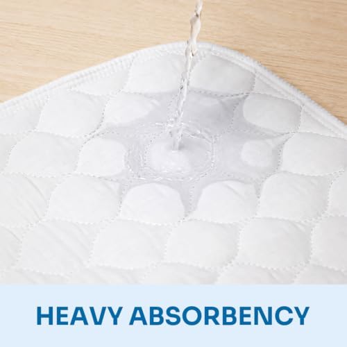 Ultra Soft Quilted Bed Pads, Heavy Absorbency Underpads - Image 2