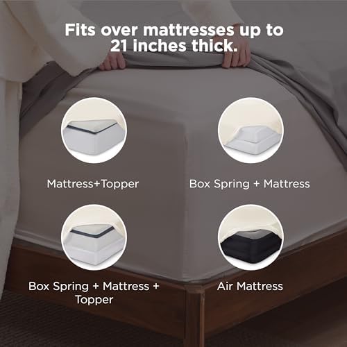 Bedsure Deep Pocket Queen Sheets Set - Image 2