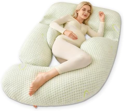 Pregnant Woman's Sleep Pillow, 62-inch U-shaped Full-body Position pPregnancy by Unknown