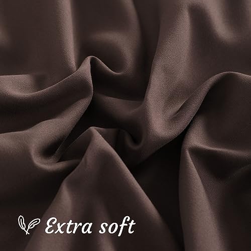NTBAY Toddler Microfiber Pillowcases, Dark Brown - Image 5