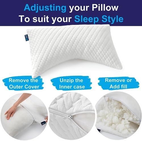 Sidney Sleep Adjustable Curved Pillows - Image 3