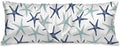 Navy Blue Body Pillow Cover, Cooling Pillow Cases Cover, Starfish Body Pillow by SEILONHD