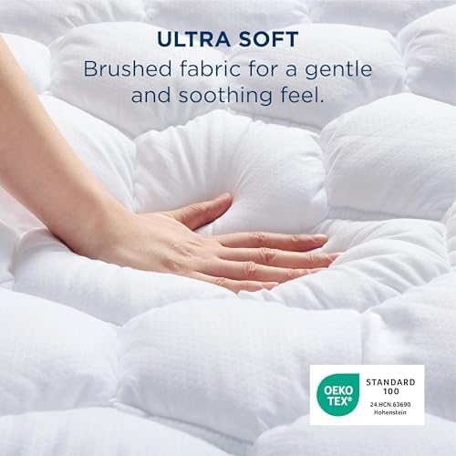 Bedsure Twin XL Mattress Pad, Mattress Topper - Image 2