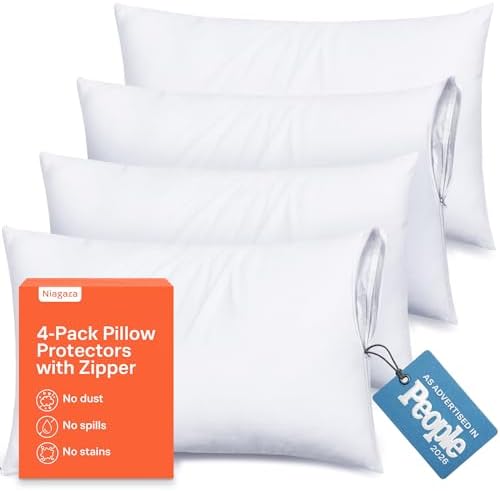 Ultra Soft Pillow Protectors by NiagaraSleepSolution