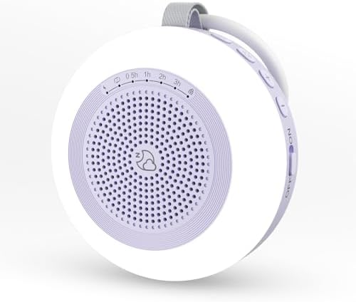 Portable Sound Machine, LEICEX White Noise Machine, 33 Soothing Sound 10 Colors by LEICEX
