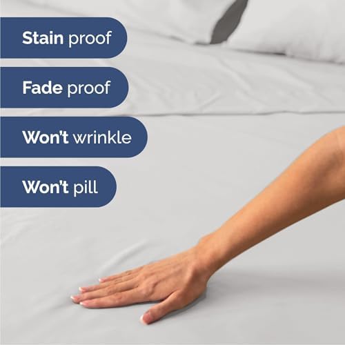 Queen 6 Piece Bed Sheet Set - Image 5
