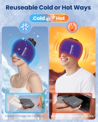 ONLYCARE 2 Pack Migraine Relief Cap, Headache Relief Cap - Image 6