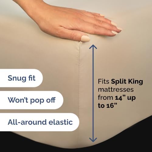 Flex Top Split Head King 4 Piece Sheet Set - Image 5