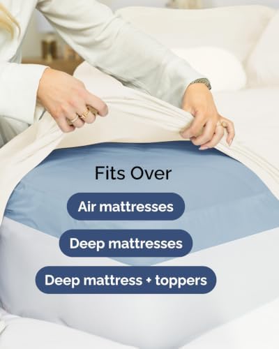 Extra Deep Flex Top Split Head King Sheet Set - Image 6