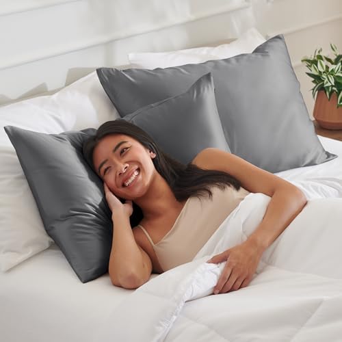 Bare Home Satin Pillowcases for Hair and Skin - Image 5