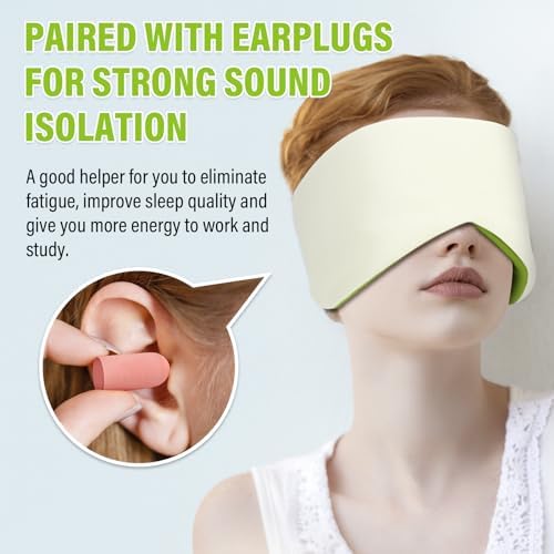 Sleep Mask & Earmuffs for Sleep - 2 in 1 Ear & Eye Mask - Image 7