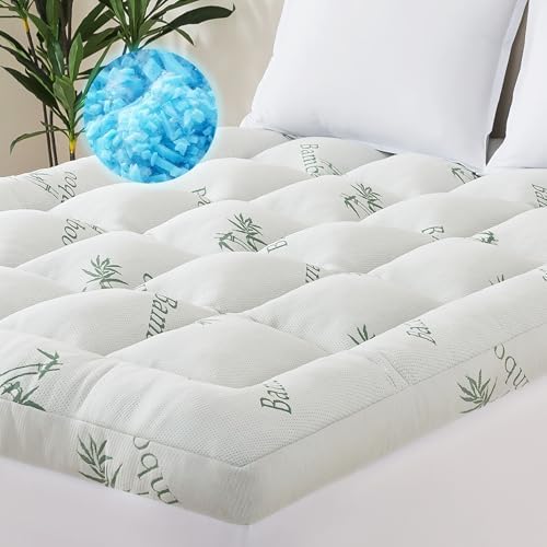 3 Inch Memory Foam Mattress Topper Twin Size by ELNIDOQUEEN