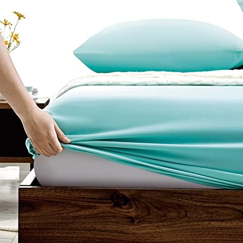 FreshCulture Full Fitted Sheets, Bulk Pack of 6, Deep Pocket, Soft Microfiber - Image 3