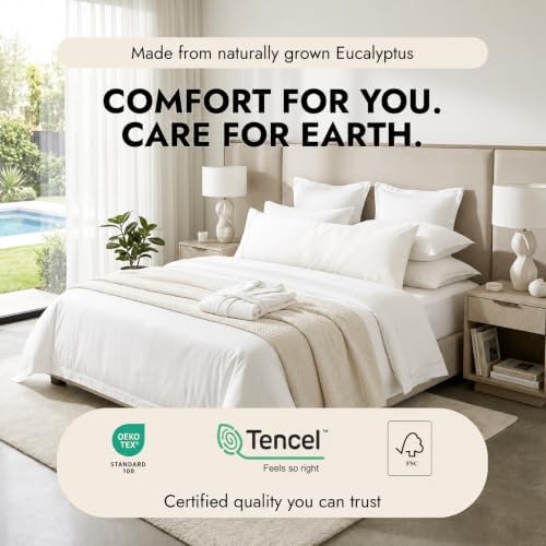 Cotton Metrics Body Pillowcase 20x48 – 100% Tencel Lyocell Eucalyptus Cooling - Image 2