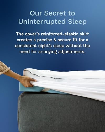 Viscosoft 3 Inch Hybrid Mattress Topper Queen - Image 6