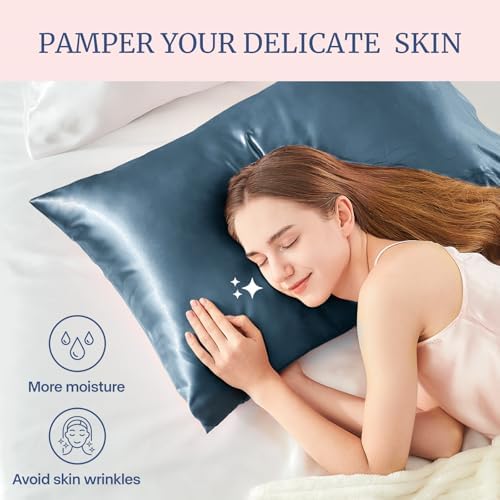BEDELITE Satin Pillowcases, Queen Size 20x30 Inch - Image 3