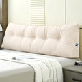 Triangular Bed Wedge Pillow for Headboard, Queen Reading Pillows for Sitting in by IMOXPTEHeadboardPillow