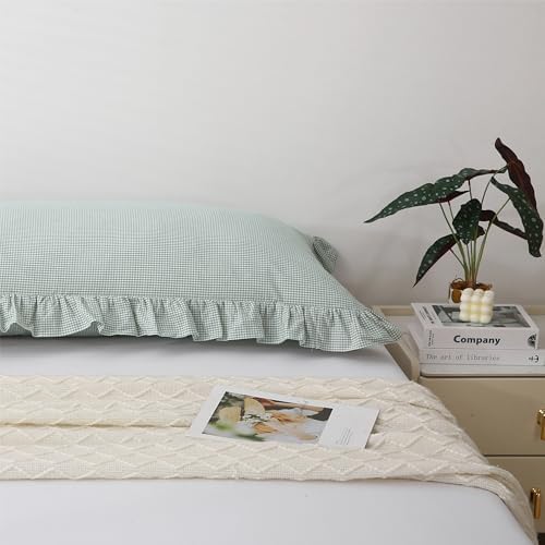 Gingham Body Pillow Cover 20x54 - Image 7