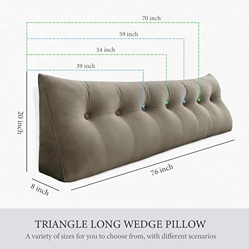 Headboard Pillow Twin for Dorm - Image 2