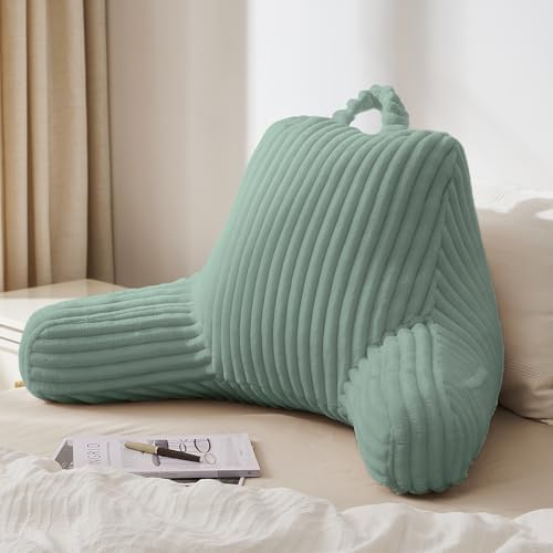 Blissful Diary Reading Pillow for Bed, Backrest Pillow, Mint Green by BlissfulDiary