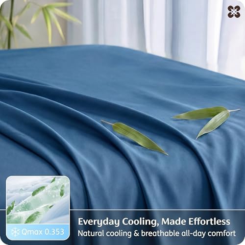 Bedsure PureWoven Rayon Derived from Bamboo, California King Sheet Sets - Image 5