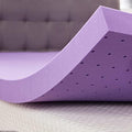 SINWEEK 3 Inch Gel Memory Foam Mattress Topper Ventilated Soft Pressure Relieve by SINWEEK