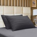 Standard Size Pillowcases 4 Pcs, 100% Egyptian Cotton 400 Thread Count Sateen by ZaizaiHome