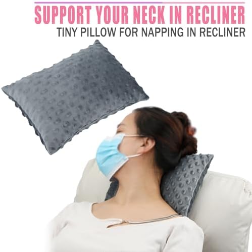 Small Neck Pillow for Recliner Chair, Tiny Head Pillows for Sleeping Mini Neck - Image 3