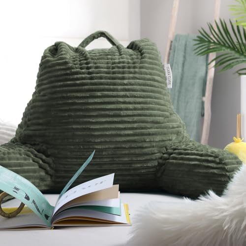 Clara Clark Reading Pillow for Bed Adult – Back Pillow for Sitting in Bed - Image 4