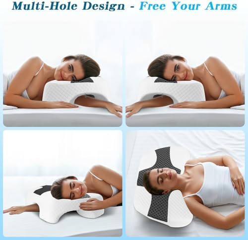 Side Sleeper Pillow with Arm Hole - Image 3