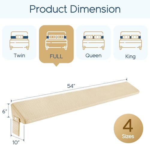 Homemate Full Size（54"x10"x6"） Bed Wedge Pillow - Image 7