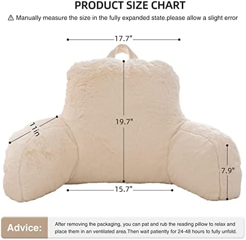 Aimuan Reading Pillow Bed Rest Wedge Large Adult Backrest Pillow - Image 3