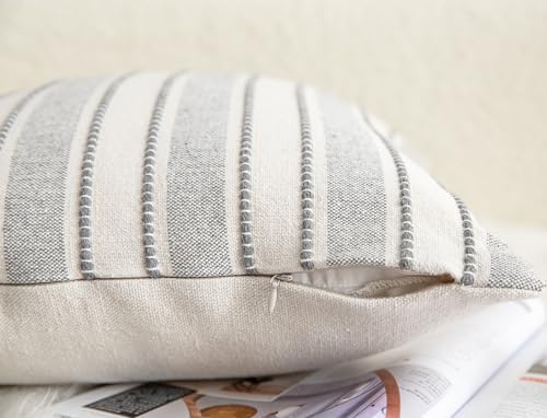 Cethom Decorative Boho Throw Pillow Covers, Farmhouse Textured Pillow Case - Image 5