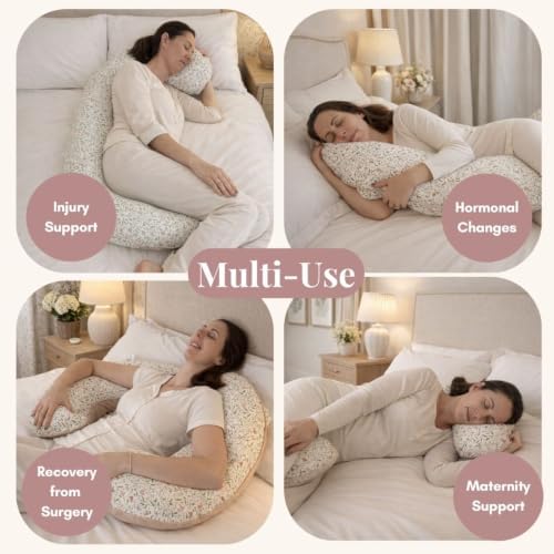 BellaMoon C Shaped Pregnancy Pillow - Image 4