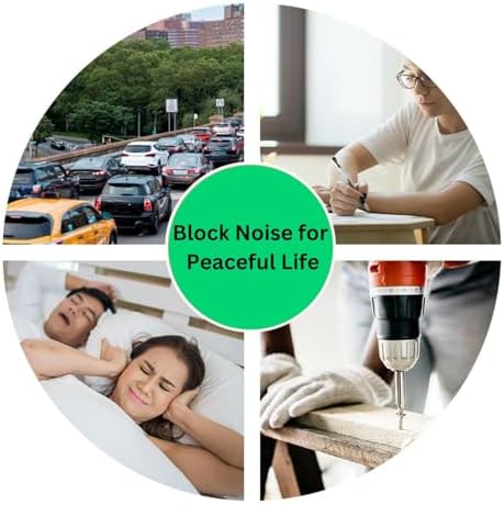 Quality Foam Earplugs 50 Pair- 32dB Noise Cancelling Disposable Individually - Image 6