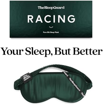TheSleepGuard Pure Silk Sleep Mask Light Blocking Travel Essentials. Eye Masks - Image 6