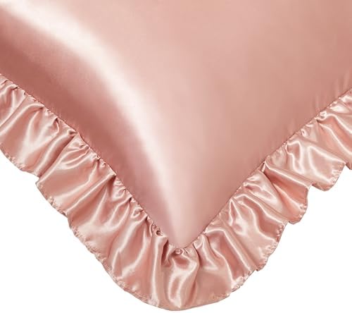 Silky Satin Ruffled Pillow Cases - Image 6